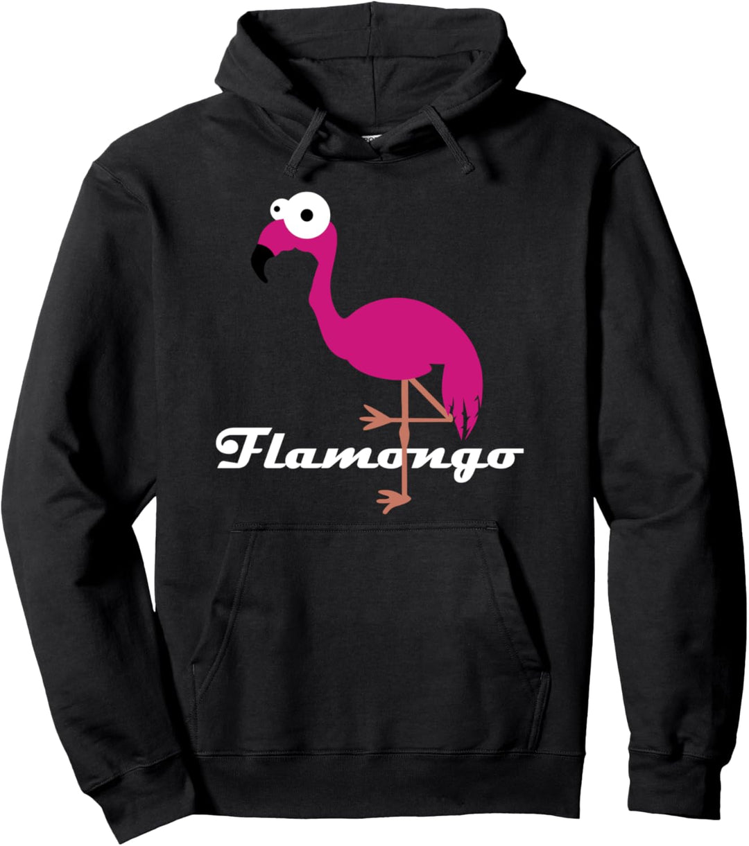 Flamongo T-Shirt Lustiger Pinker Flamingo Nerd Pullover Hoodie