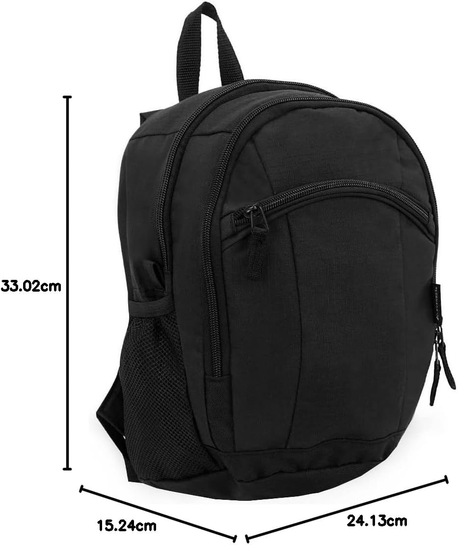 Everest Deluxe Rucksack, klein Einheitsgrösse Schwarz, Einheitsgrösse Schwarz