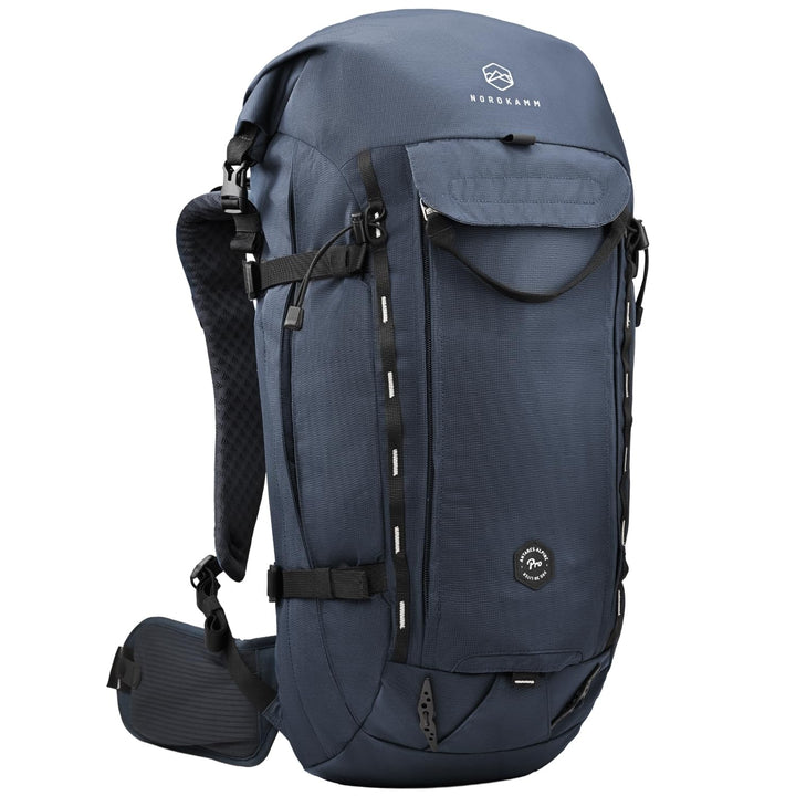 NORDKAMM® Antares Alpine Bergsport Allround Wanderrucksack 30L oder 40L, mit RollTop, Damen und Herr