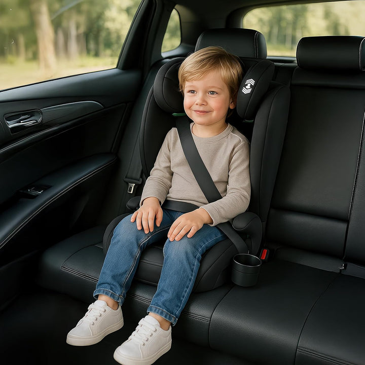 TULANO Joy 20 – Kinderautositz für Kinder von 100–150 cm – Sicherer Autositz für 3,5–12 Jahre – Bequ