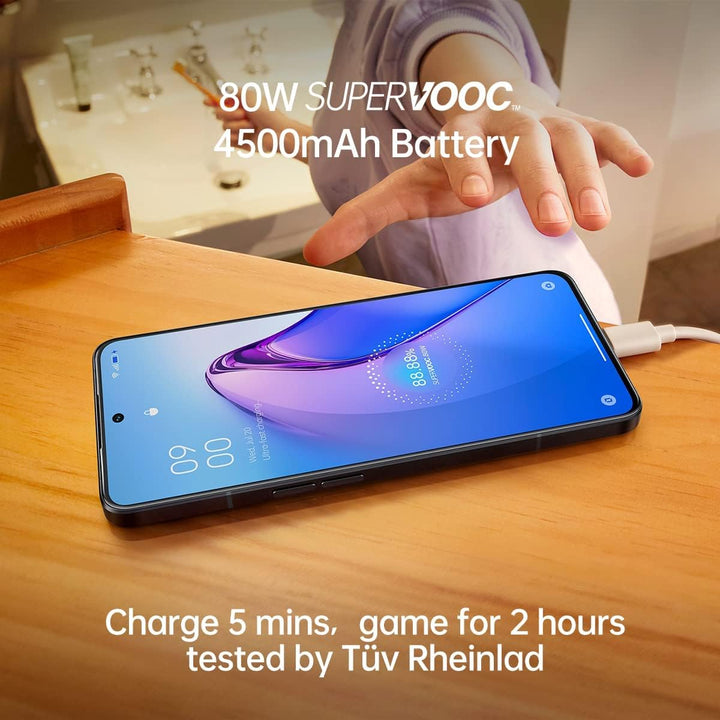 OPPO Reno8 Pro Smartphone, MediaTek Dimensity 8100-MAX 5G, 6,7 Zoll (17 cm) 120 Hz AMOLED-Bildschirm