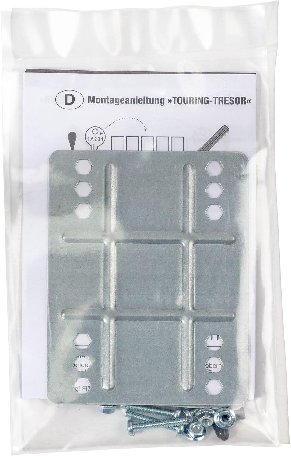 Westmark Touring Tresor – Fahrradkoffer für alle Gepäckträger, inkl. Befestigungsmaterialien und 3 R