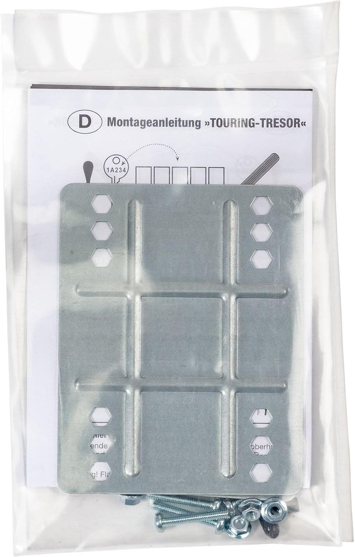 Westmark Touring Tresor – Fahrradkoffer für alle Gepäckträger, inkl. Befestigungsmaterialien und 3 R