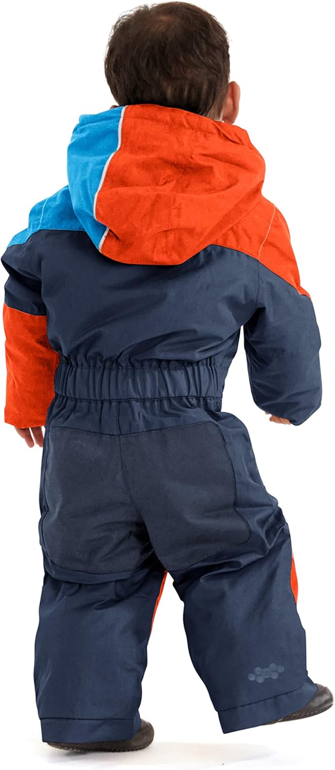 Killtec Unisex Kinder Kesley Mini Skioverall/Schneeanzug Mit Kapuze 98-104 Dunkelnavy, 98-104 Dunkel