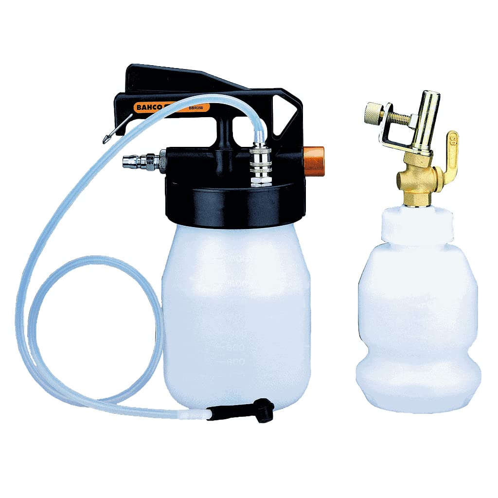 Bahco BBR350 BHBBR350 Bremsenentlüfter 1/4 Zoll 1.5 L mit 0.6 L Nachfüllbehalter