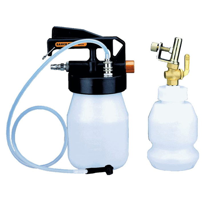 Bahco BBR350 BHBBR350 Bremsenentlüfter 1/4 Zoll 1.5 L mit 0.6 L Nachfüllbehalter