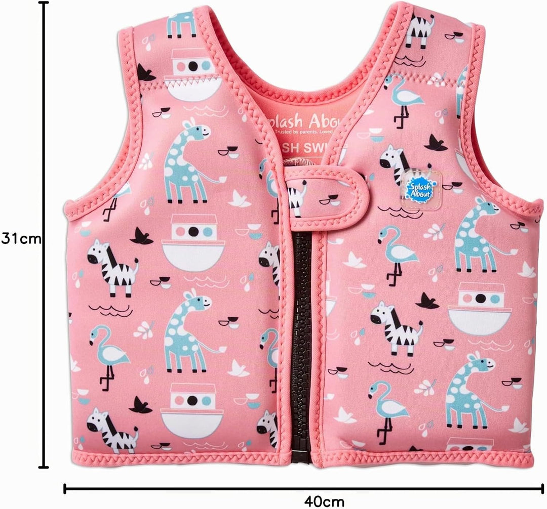 Splash About Go Splash Schwimmweste Pink Ark 1-2 Jahre, Pink Ark 1-2 Jahre