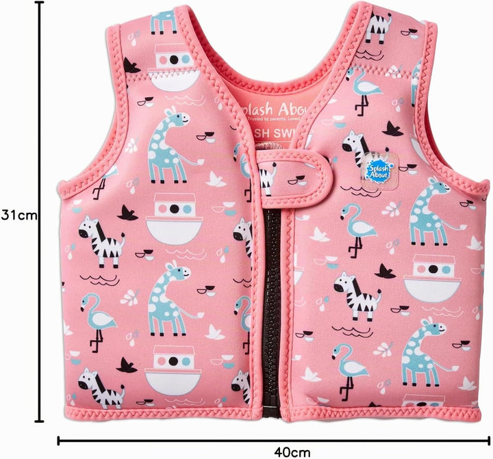 Splash About Go Splash Schwimmweste Pink Ark 1-2 Jahre, Pink Ark 1-2 Jahre