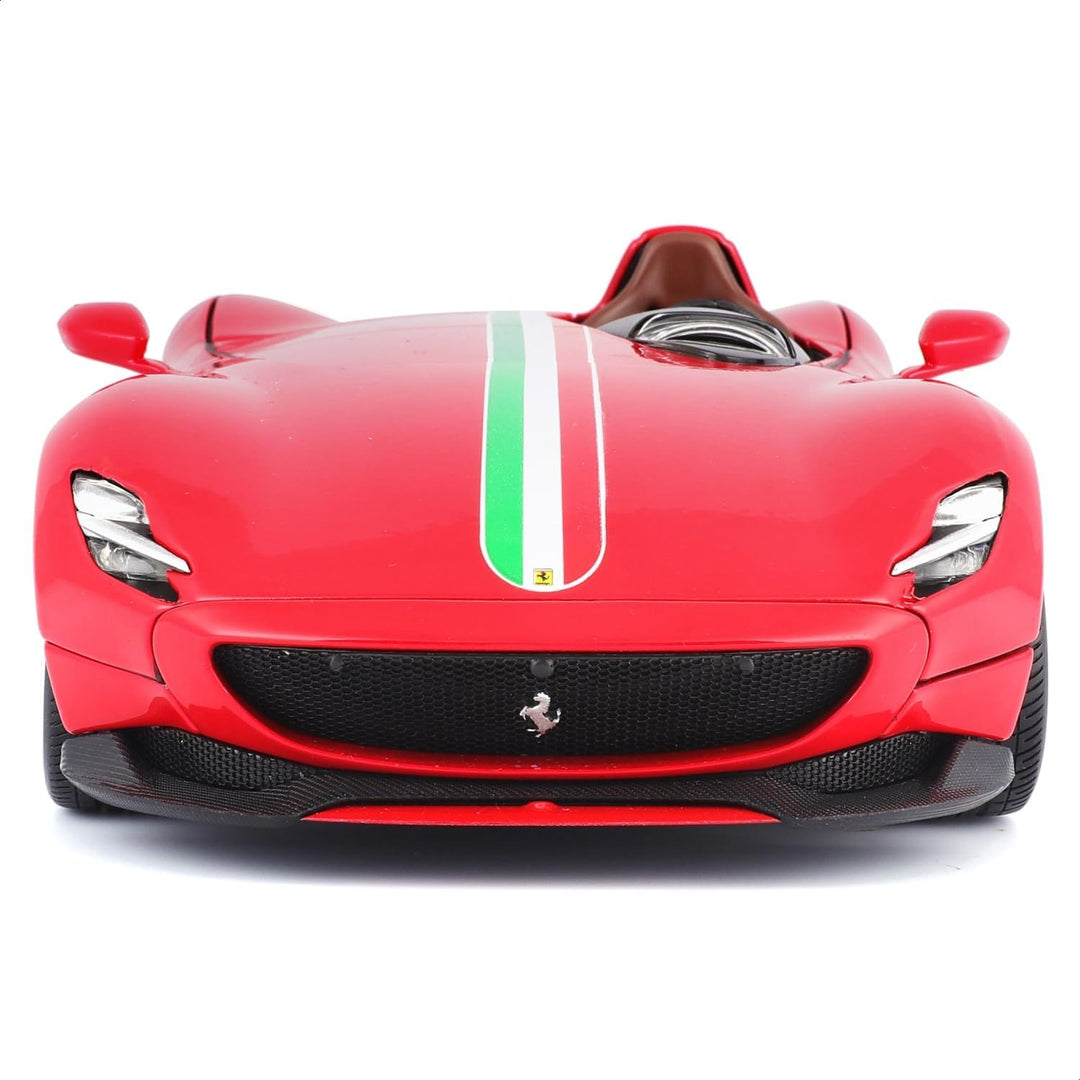 Bburago 18-16909 Ferrari Monza SP1 Modellauto im Massstab 1:18, Verschiedene Designs und Farben