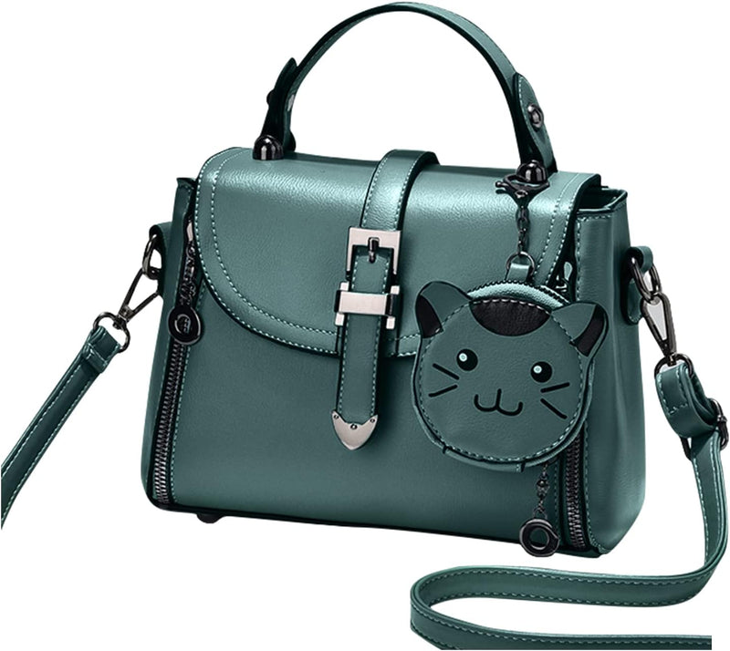 FANDARE Damen Handtasche PU-Leder Umhängetasche Schultertasche Wasserdicht Tote Beutel Henkeltaschen