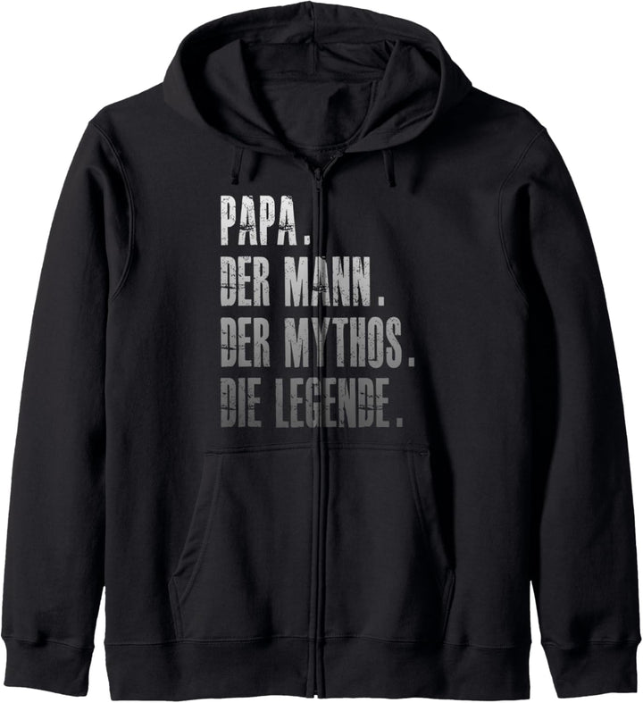 Lieblingsmensch Geschenkidee bester Papa Mann Mythos Legende Kapuzenjacke