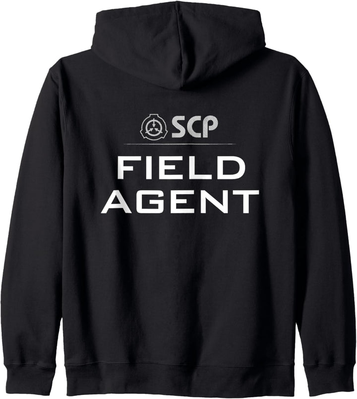 SCP Foundation Field Agent, Design auf der Rückseite Kapuzenjacke