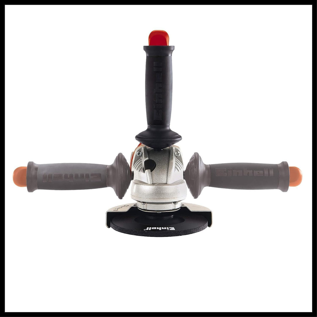 Einhell Winkelschleifer TE-AG 125 CE (1100 W, Scheibe Ø 125 mm, Konstantelektronik, Schutzhaube, Sch