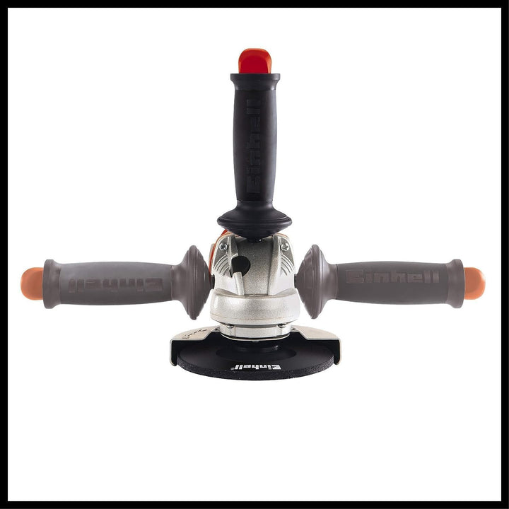 Einhell Winkelschleifer TE-AG 125 CE (1100 W, Scheibe Ø 125 mm, Konstantelektronik, Schutzhaube, Sch