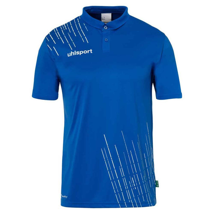 uhlsport Herren Sport-Polo S Azurblau/Weiss, S Azurblau/Weiss