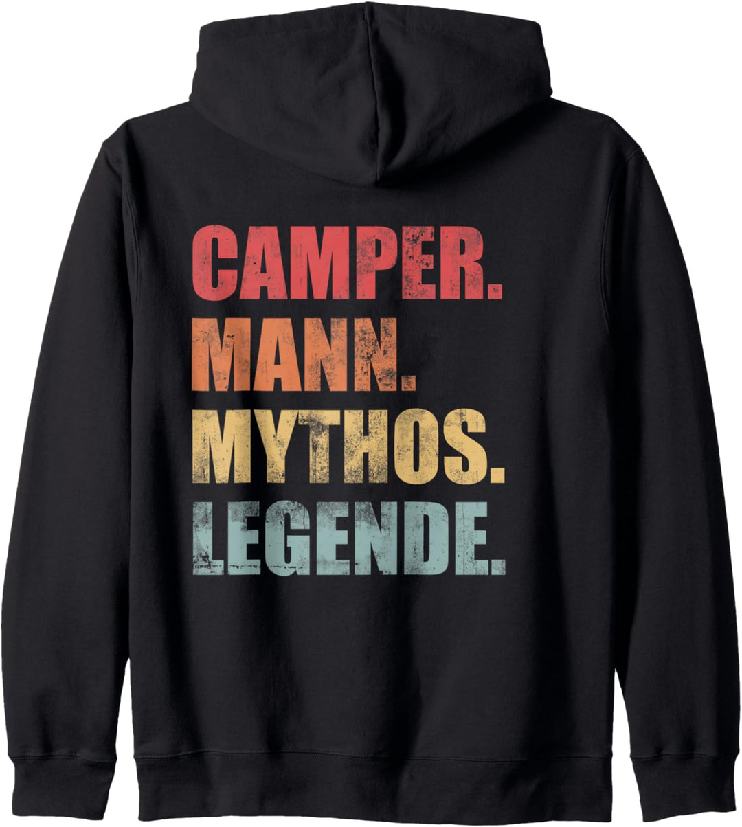 Camper Legende Lustiger Spruch Campen Camping Urlaub Kapuzenjacke