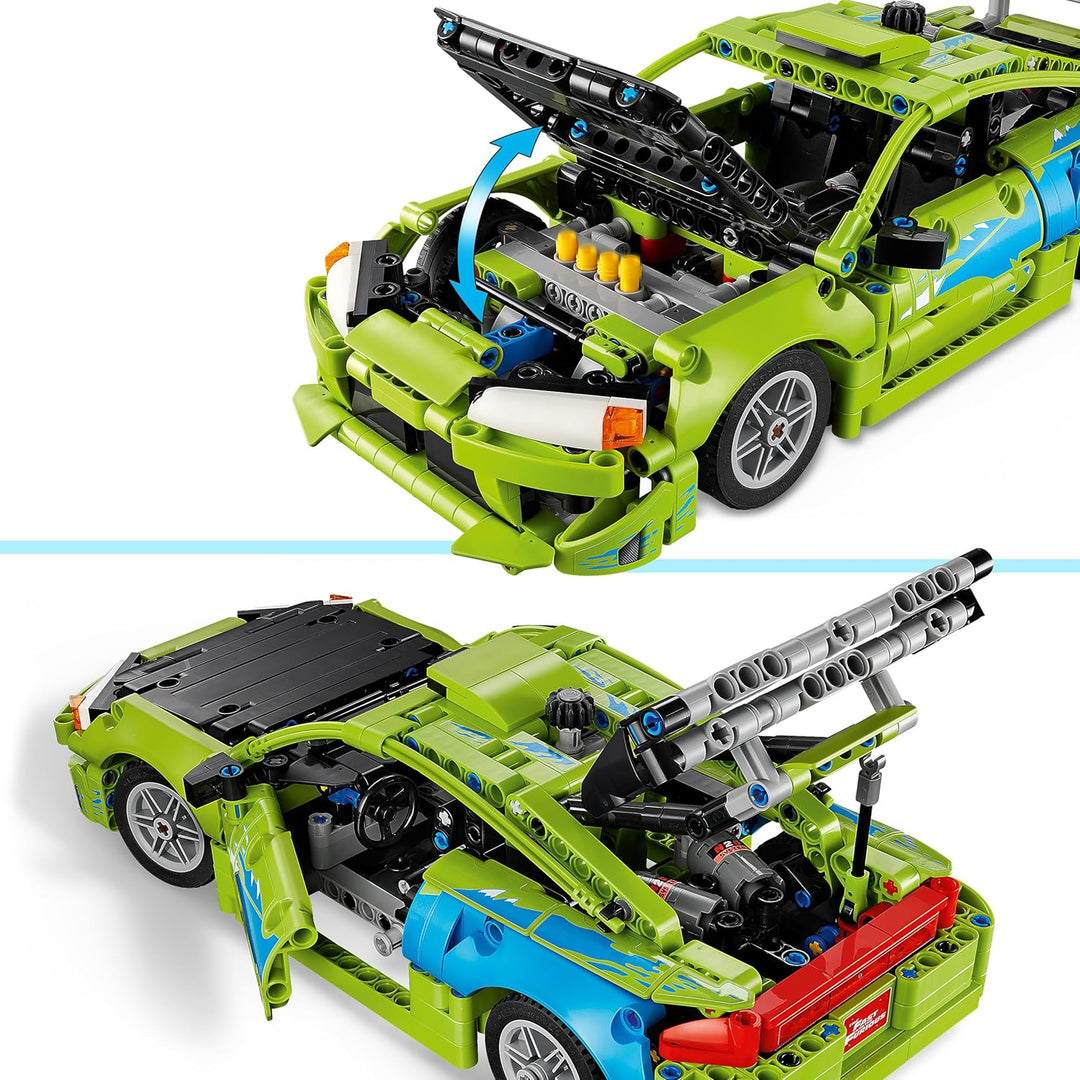 LEGO Technic Fast and Furious Mitsubishi Eclipse Auto - Modellbau Auto - Sammlerset inkl. Lenkung un