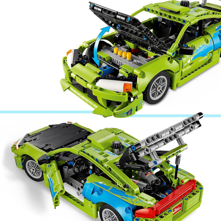 LEGO Technic Fast and Furious Mitsubishi Eclipse Auto - Modellbau Auto - Sammlerset inkl. Lenkung un