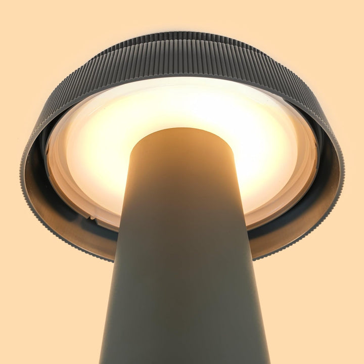 Esotec Solar Tischleuchte Campingleuchte Sissi 23 CCT, dimmbar, LiIon Akku, USB-C Ladebuchse, Tischl