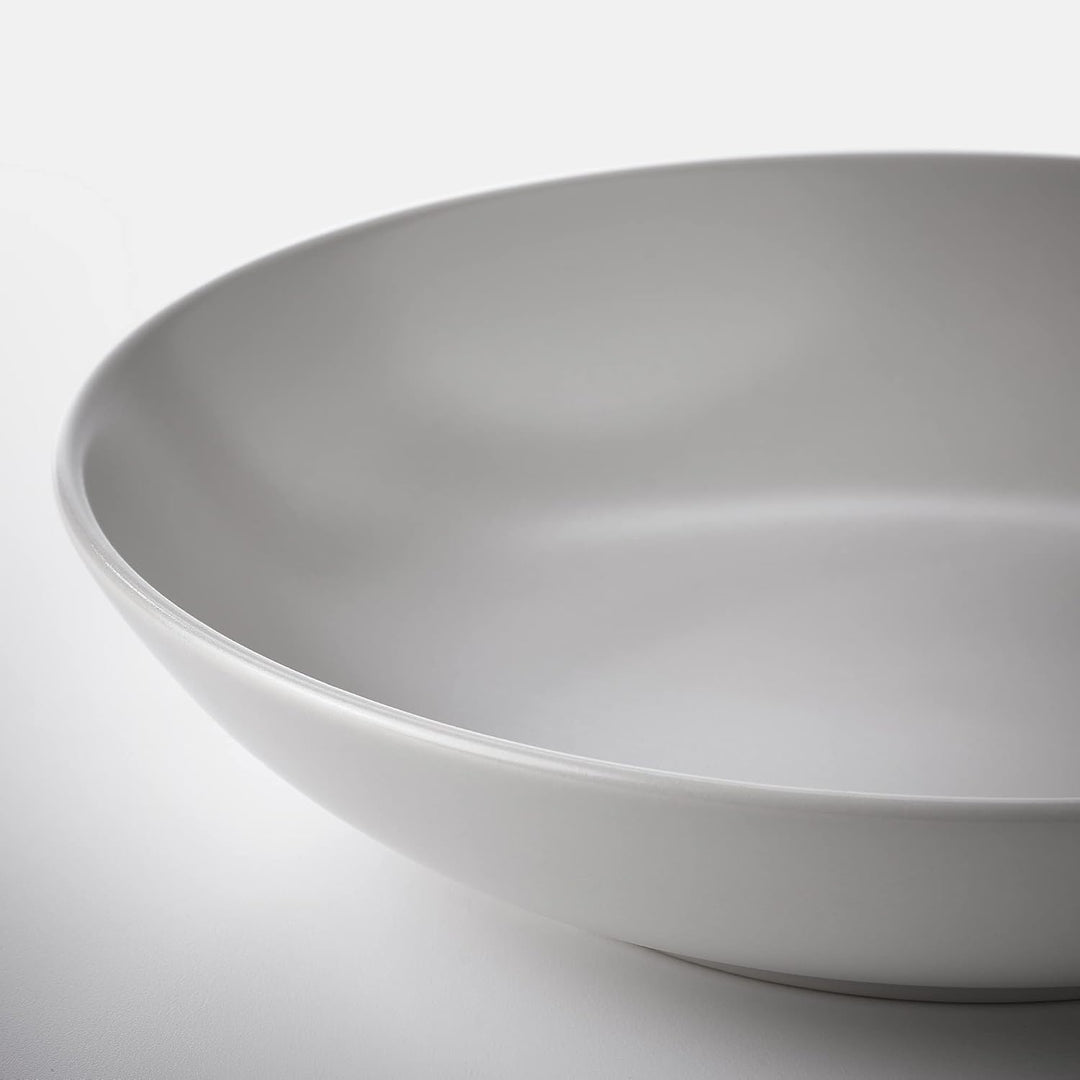 IKEA FÄRGKLAR Tiefer Teller, 23 cm, Matt Hellgrau