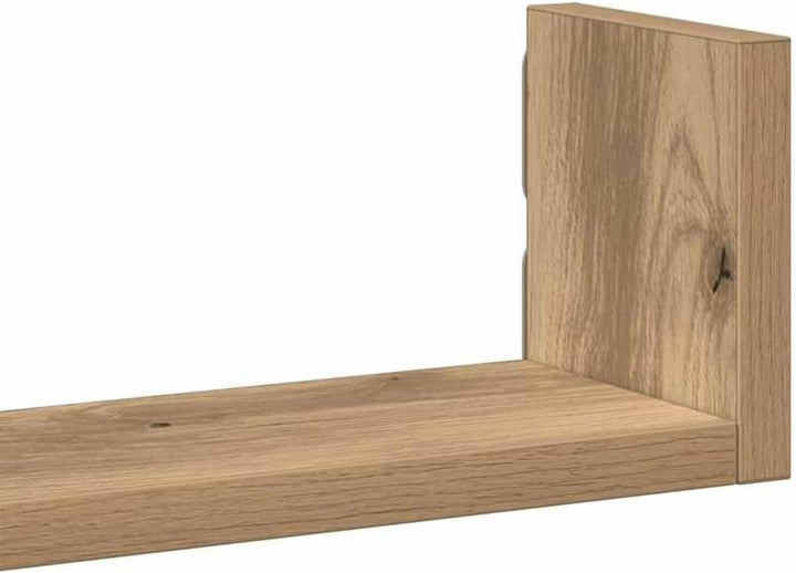 Wandregale Artisan-Eiche Holzwerkstoff 40-30 cm | Regale für Wohnzimmer und Küche Model853316 40 x 1