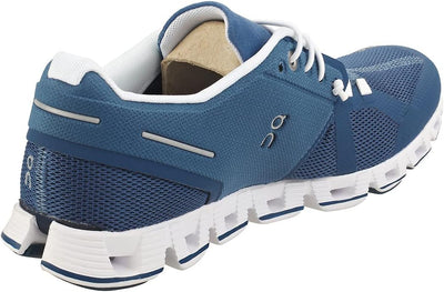 ON Damen Cloud Sneaker 37 EU Denim White, 37 EU Denim White