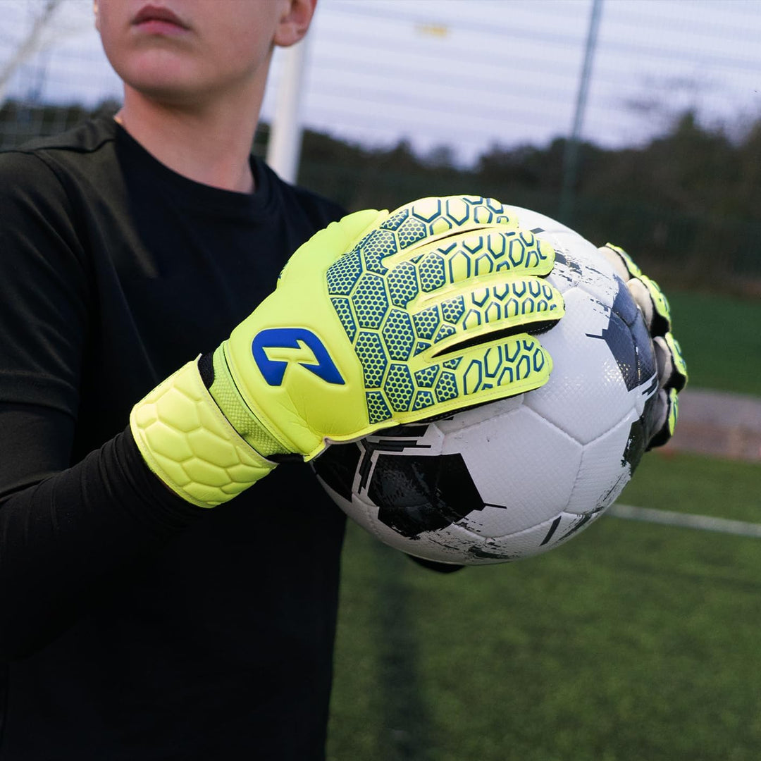 CATCH & KEEP Torwarthandschuhe Kralle Junior Pro 3.0 - Professionelle Torwart-Fussballhandschuhe für
