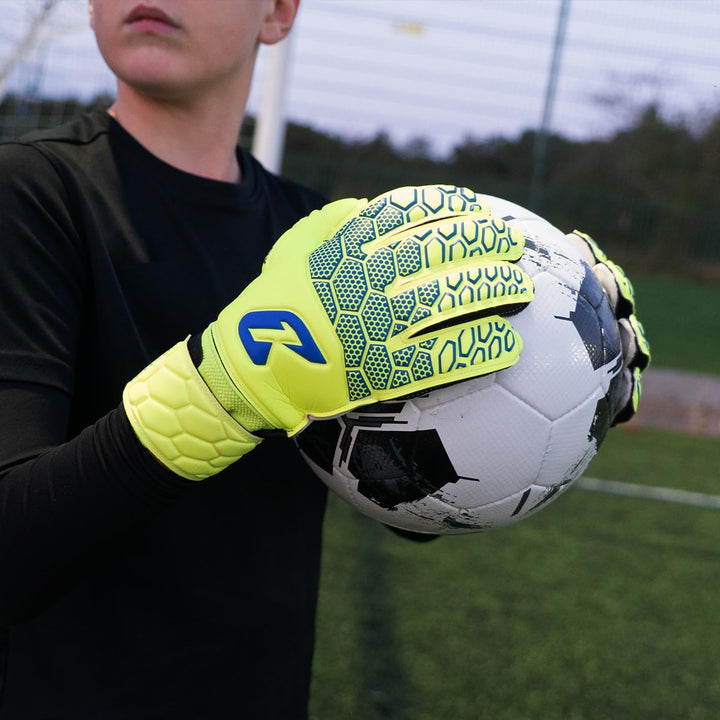 CATCH & KEEP Torwarthandschuhe Kralle Junior Pro 3.0 - Professionelle Torwart-Fussballhandschuhe für