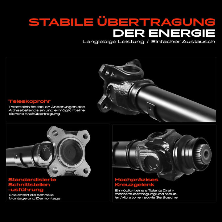 Kardanwelle Gelenkwelle Allrad Vorne für X3 F25 X4 F26 2.0L 3.0L 2010-2018 8605867