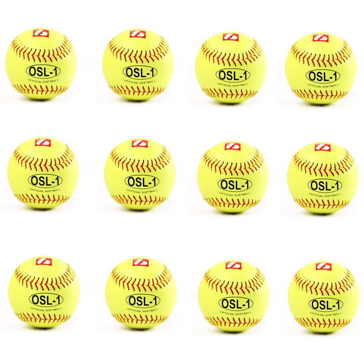 BARNETT OSL-1 Softball Ball Wettkampf, 12'', 12 STK