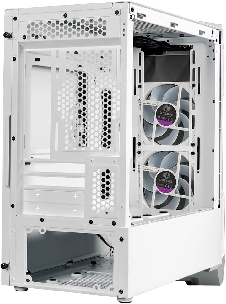 Cooler Master TD300 Mesh White PC Gehäuse - Mini-Tower für Micro-ATX & Mini-ITX , Gehäuse für hohen