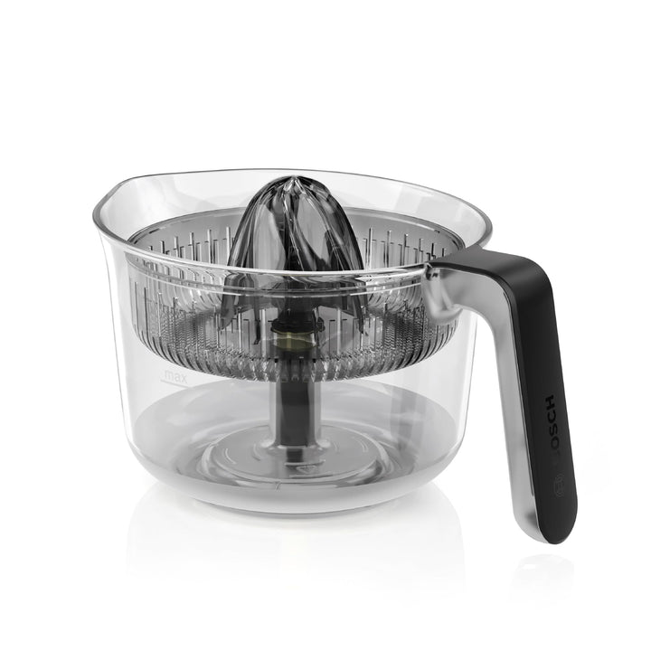 Bosch Zubehör MUZS68ZP, Zitruspresse, für frische Säfte, Ausgiesser, Griff, Serviergefäss, für Küche