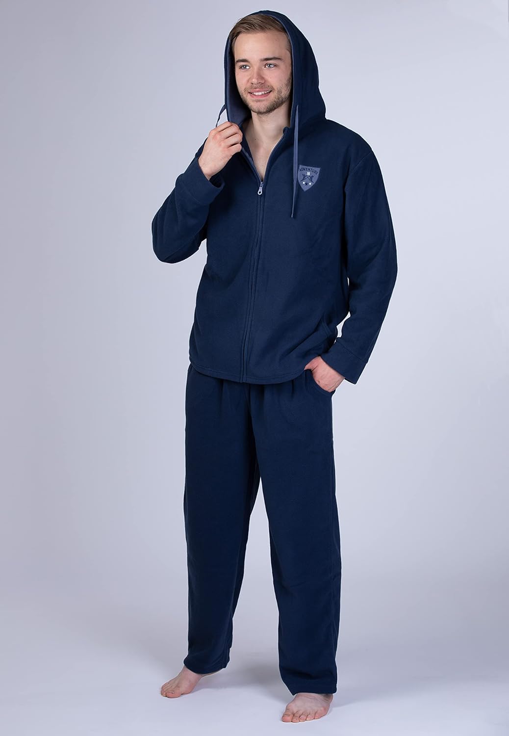 SLOUCHER Fleece-Anzug für Herren M Navy, M Navy