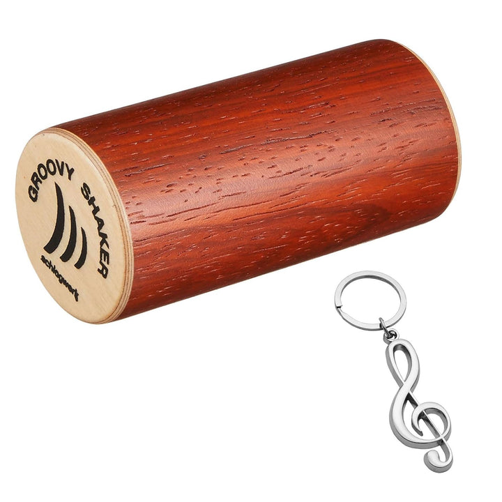 Schlagwerk SK50 Groovy Shaker + keepdrum Violinschlüssel Schlüsselanhänger