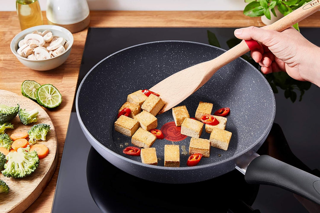 Tefal - Healthy Chef Wokpfanne 28 cm (G1501923), Schwarz