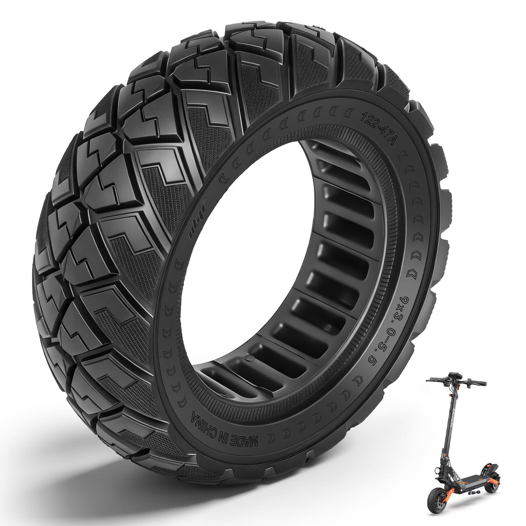 9x3,0-5,5 Vollreifen für Kukirin G2 pro, Zero 10X, Dualtron Eagle Pro Elektroroller Ersatzreifen Vol