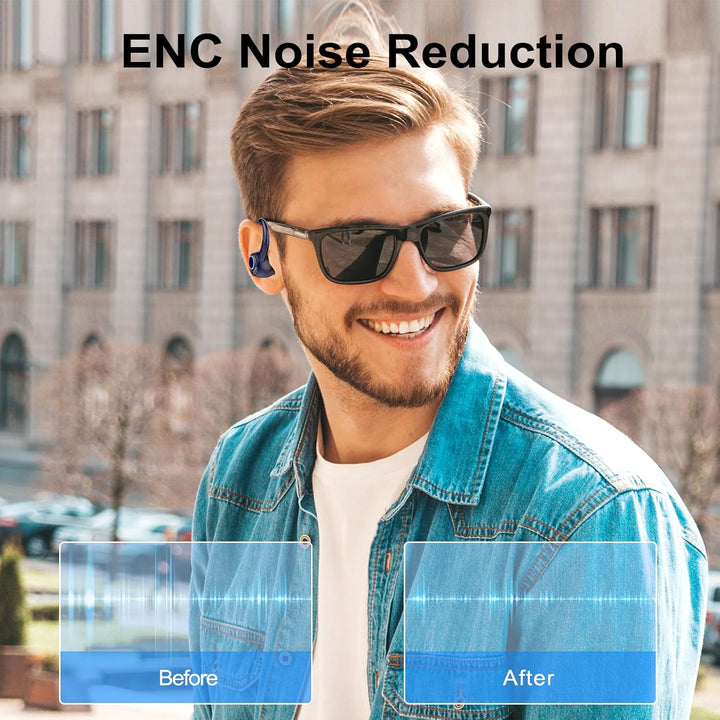 Csasan Bluetooth Kopfhörer Sport, in Ear Kopfhörer Kabellos Bluetooth 5.3 mit Ohrbügel, Hi-Fi Stereo