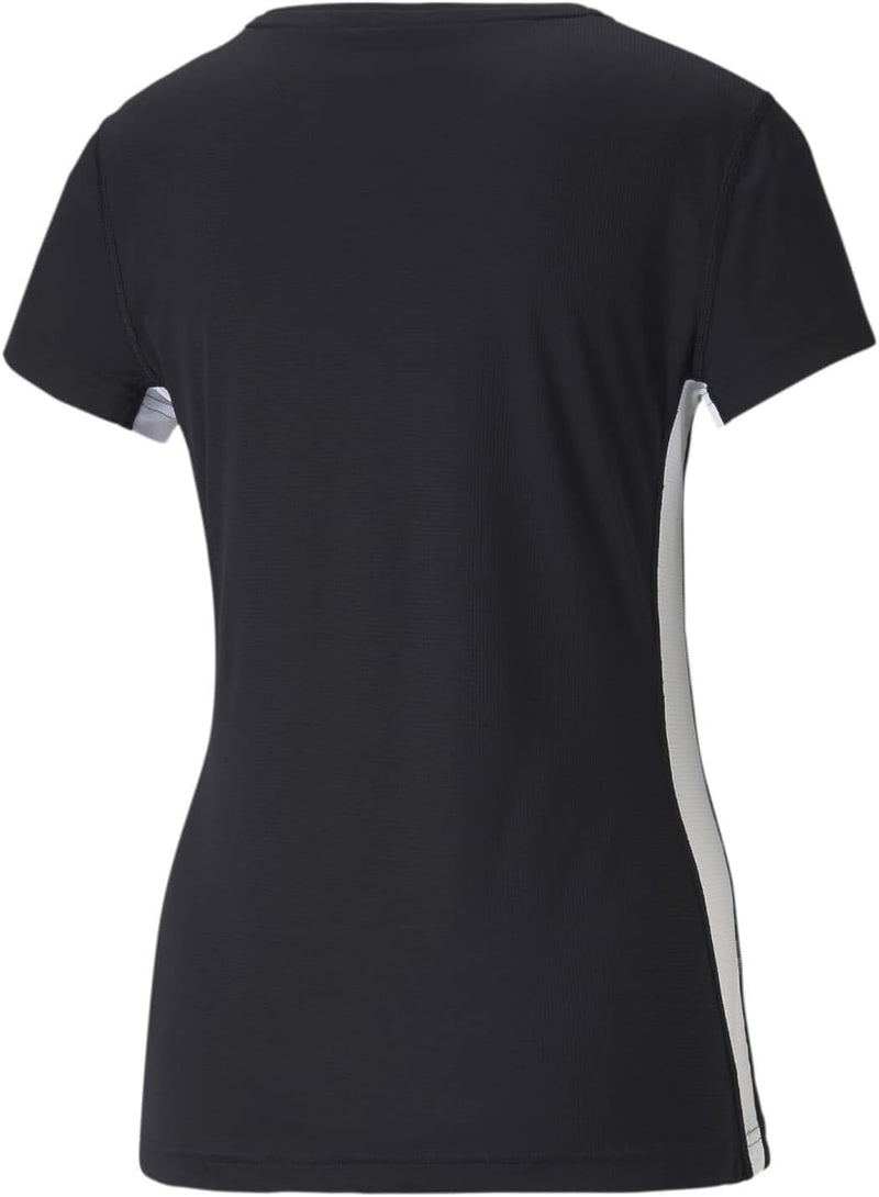 PUMA Running - Textil - T-Shirts Cross The Line 2.0 T-Shirt Training Damen M Schwarz, M Schwarz