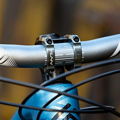 FUNN Equalizer Fahrradvorbau mit 10mm Gefälle oder Steigung, 31.8mm Lenkerklemme 35mm Grau, 35mm Gra
