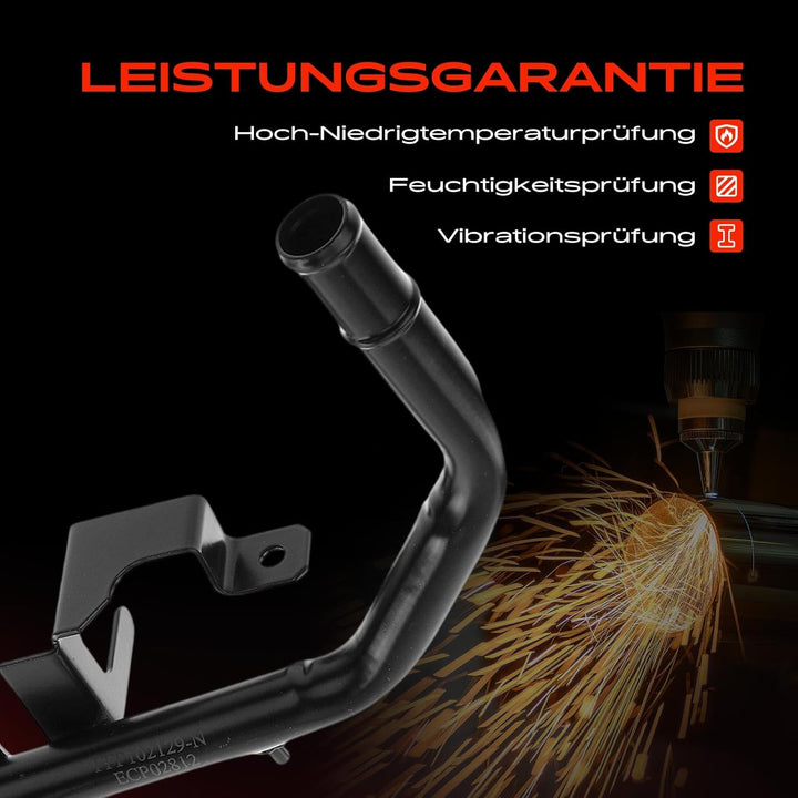 Frankberg Kühlmittelrohrleitung Kompatibel mit Transporter IV 70B 70C 70A 70H 70E 70L 70M 2.4L 2.5L