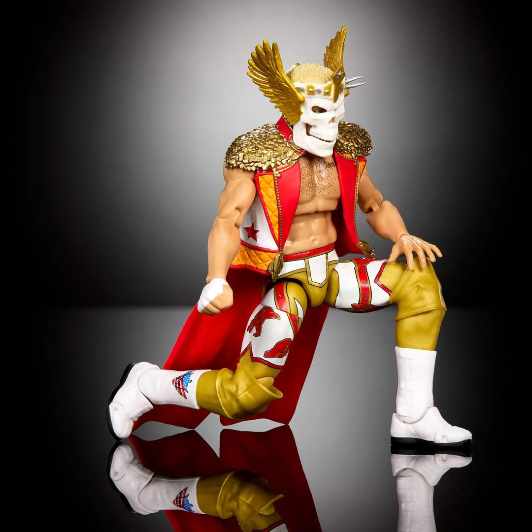 Mattel WWE Ultimate Edition Actionfigur und Zubehör im Set, ca. 15 cm grosse Cody Rhodes Sammelfigur