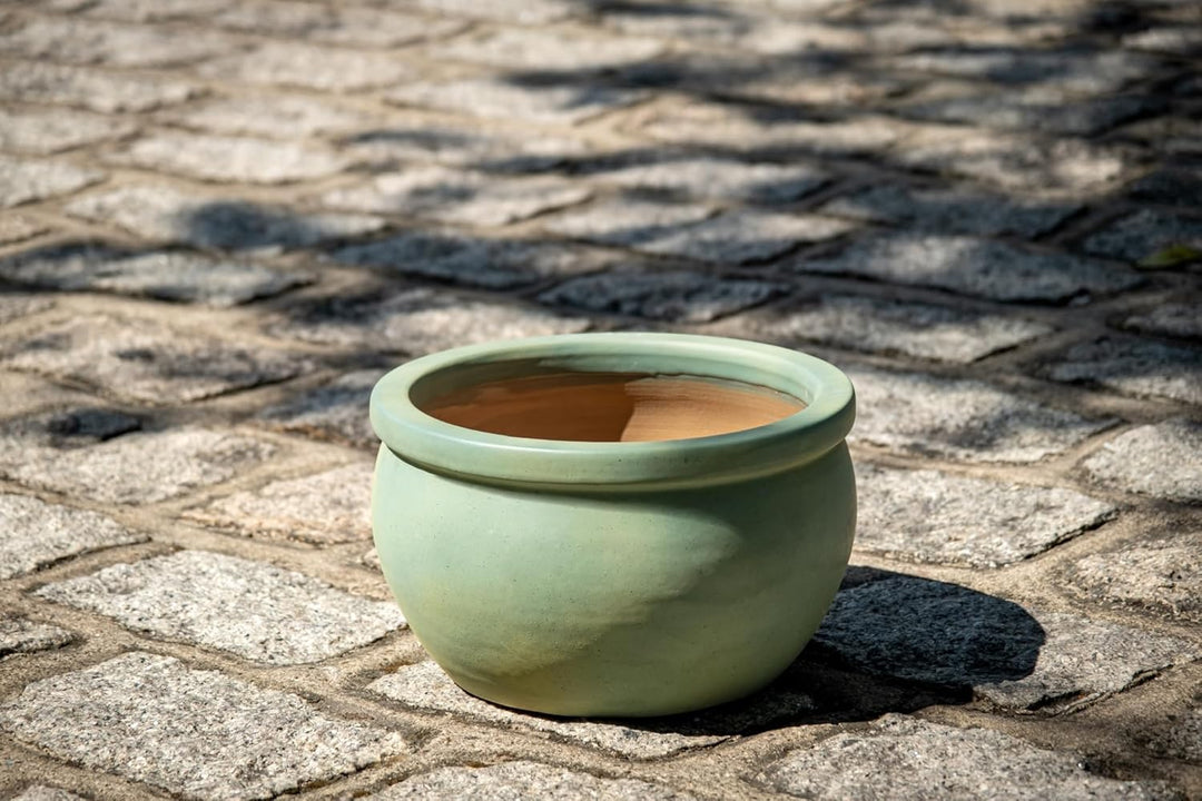 Blumentopf Pflanzgefäss Übertopf Modell Bavaria Grün Blau Verschiedene Grössen - absolut frostfest (