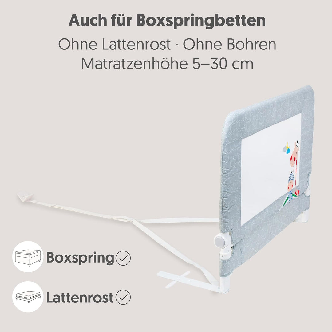 Interbaby | Bettgitter für Kinder klappbar 150 cm | Für Kinder zwischen 18 Monaten und 5 Jahren | Ra