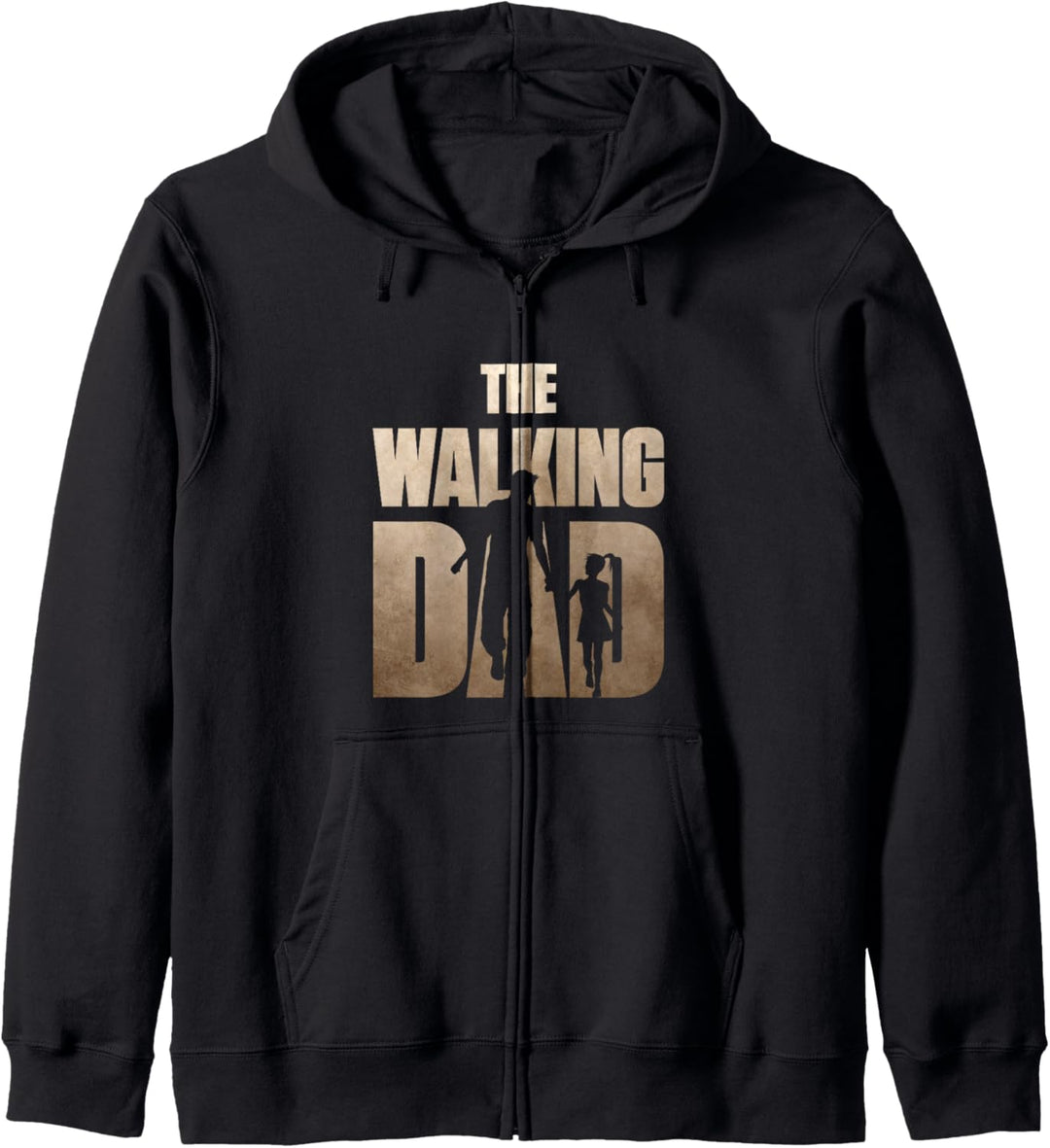 Vater - Tochter Shirts - The Walking Dad Funny Fathers Day Kapuzenjacke