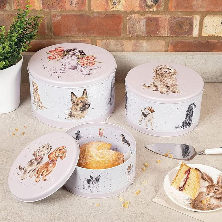 Wrendale Designs by Hannah Dale - A Dog's Life Kuchenform, 250 mm, 225 mm und 195 mm Durchmesser, A