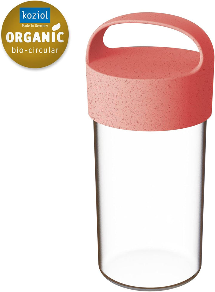 Koziol BUDDY DRINK 0,5 Trinkflasche 500 ml nature coral, Nature Coral