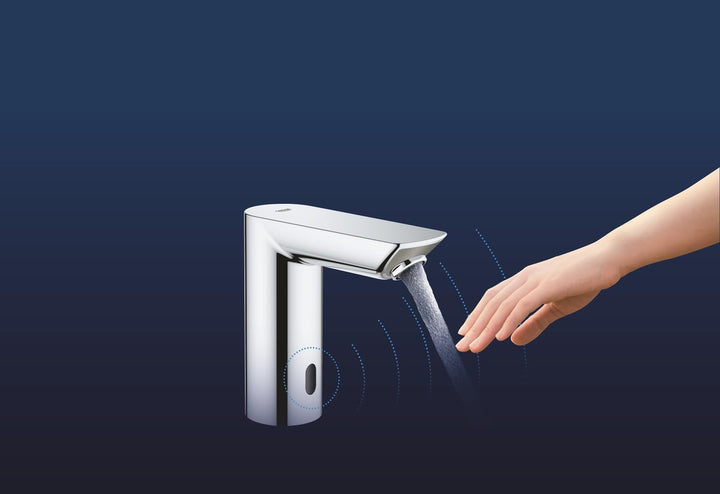 GROHE Bau Cosmopolitan E - Infrarot-Elektronik für den Waschtisch (wassersparend, variabel einstellb