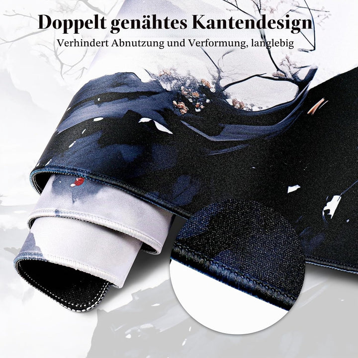 XXL Mauspad, Anime Mousepad 900x400mm, Gaming Mausepad Improved Precision and Speed, Mousepad mit Ve