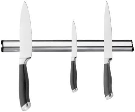 Pinti Inox Professionelles Hackmesser, Edelstahl, Schwarz