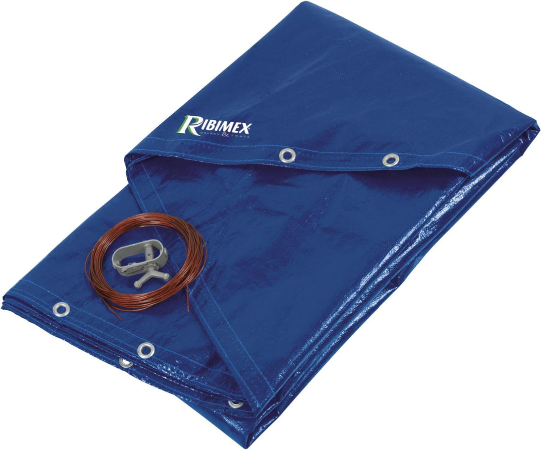 Abdeckplane für Rundbecken 6,20 m. 40x40x40 cm, 40x40x40 cm